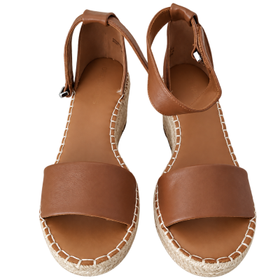 Dream Pairs Espadrille Wedge Sandals — Tan
