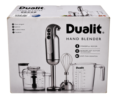 Dualit Hand Blender Set — Chrome