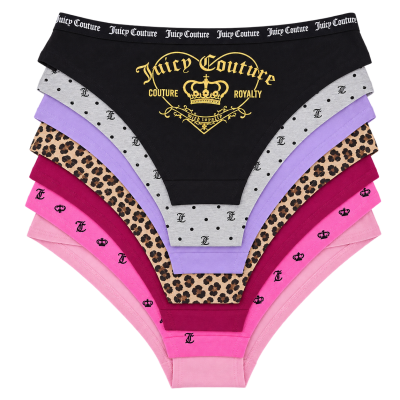 Juicy Couture Briefs — 7 Pack, Medium
