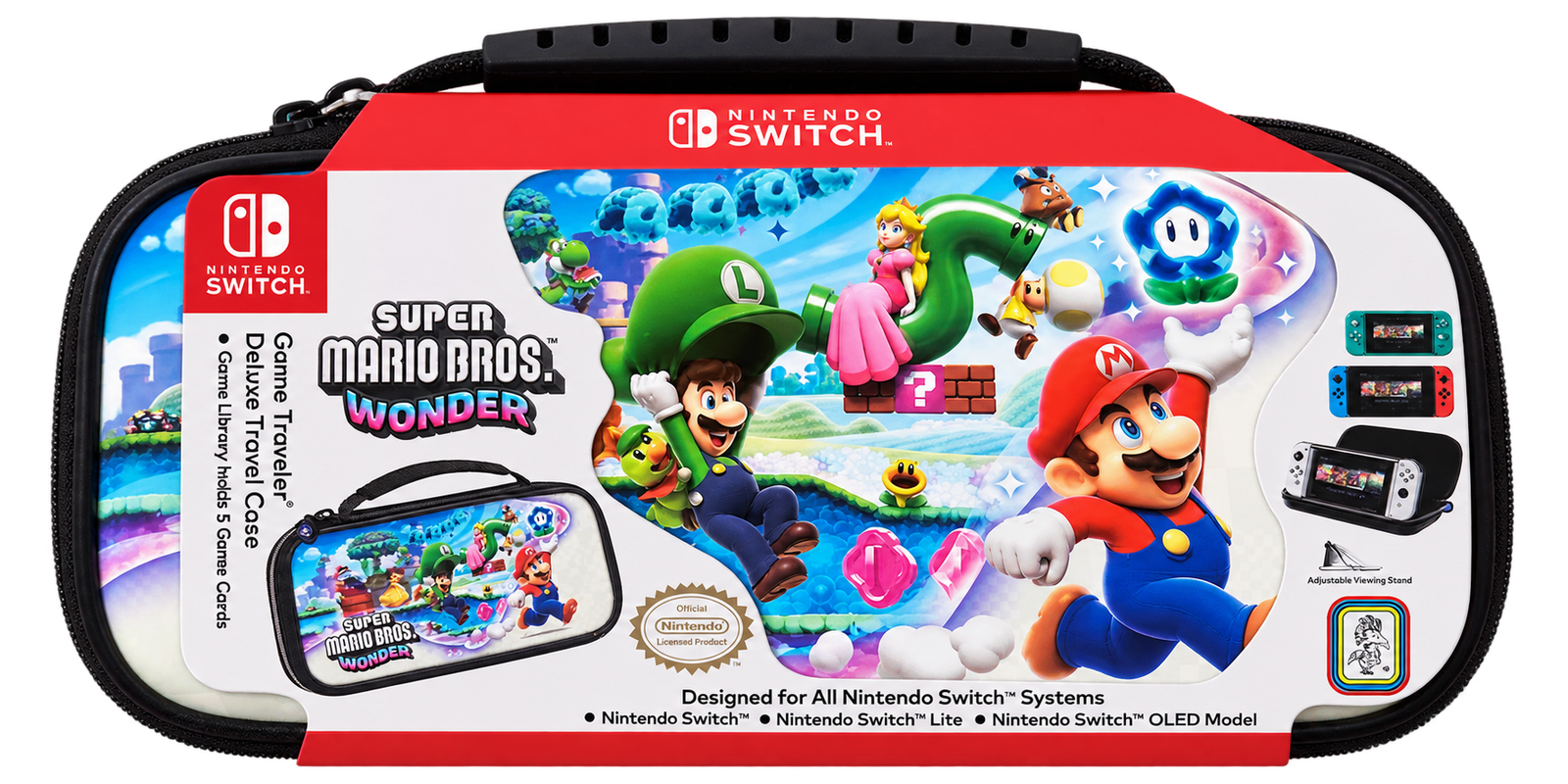 Game Traveler Deluxe Nintendo Switch Case — Super Mario Bros. Wonder