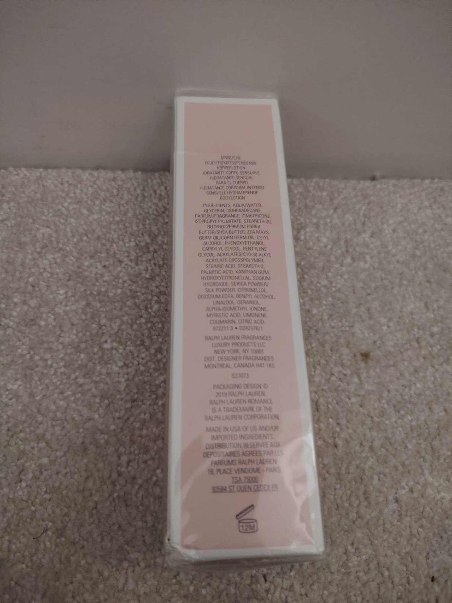 Ralph Lauren Romance Sensuous Body Moisturizer — 200 ml — original product photograph 1