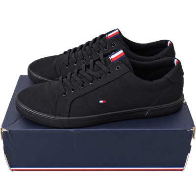 Tommy Hilfiger Harlow 1D Trainers — Black, EU 44