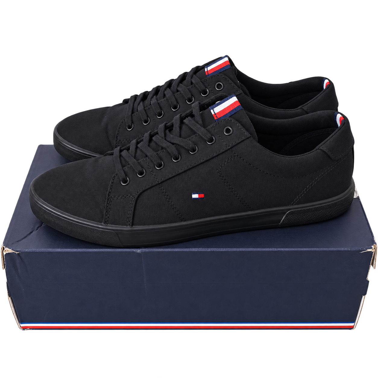 Tommy Hilfiger Harlow 1D Trainers — Black, EU 44