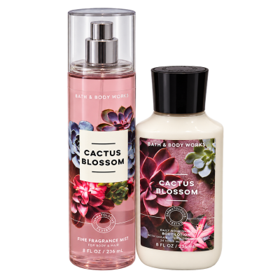 Bath & Body Works Cactus Blossom Mist & Lotion Duo — 2 × 236 ml