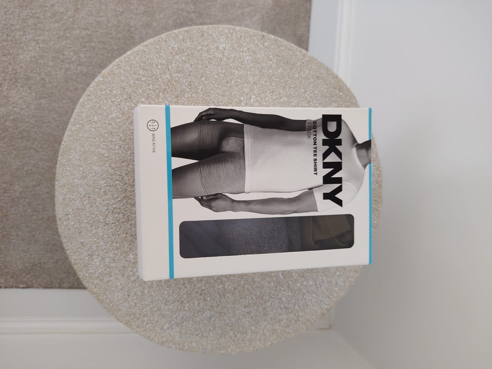 DKNY Cotton T-Shirts — 3 Pack, XL — original product photograph 1