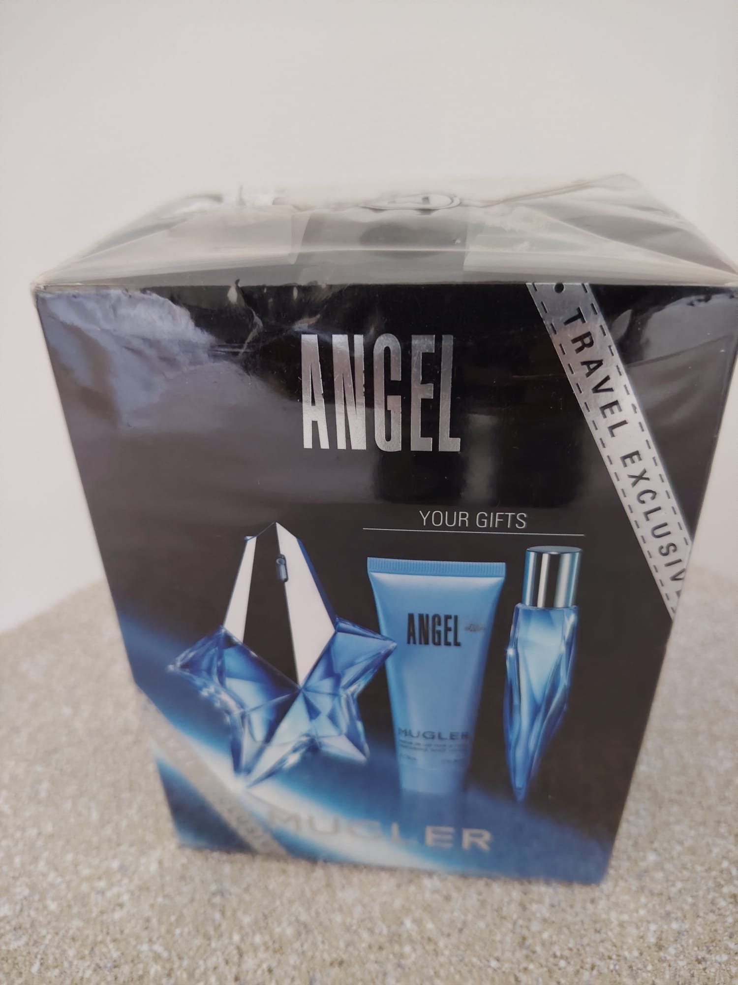 Mugler Angel EDP Gift Set — 50 ml + 10 ml + 50 ml Lotion — original product photograph 1