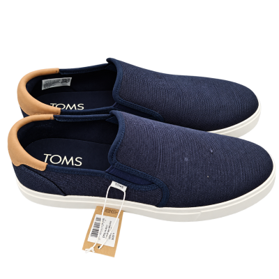 TOMS Baja 2.0 Slip-On Trainers — Navy, UK 9.5