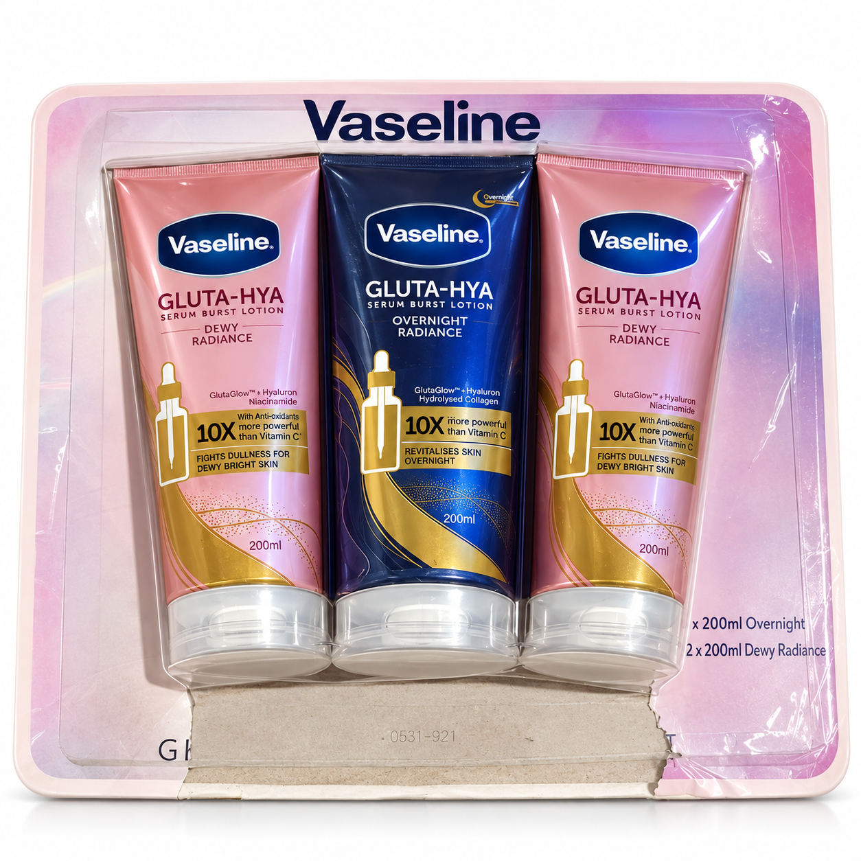 Vaseline Gluta-Hya Body Lotion Set